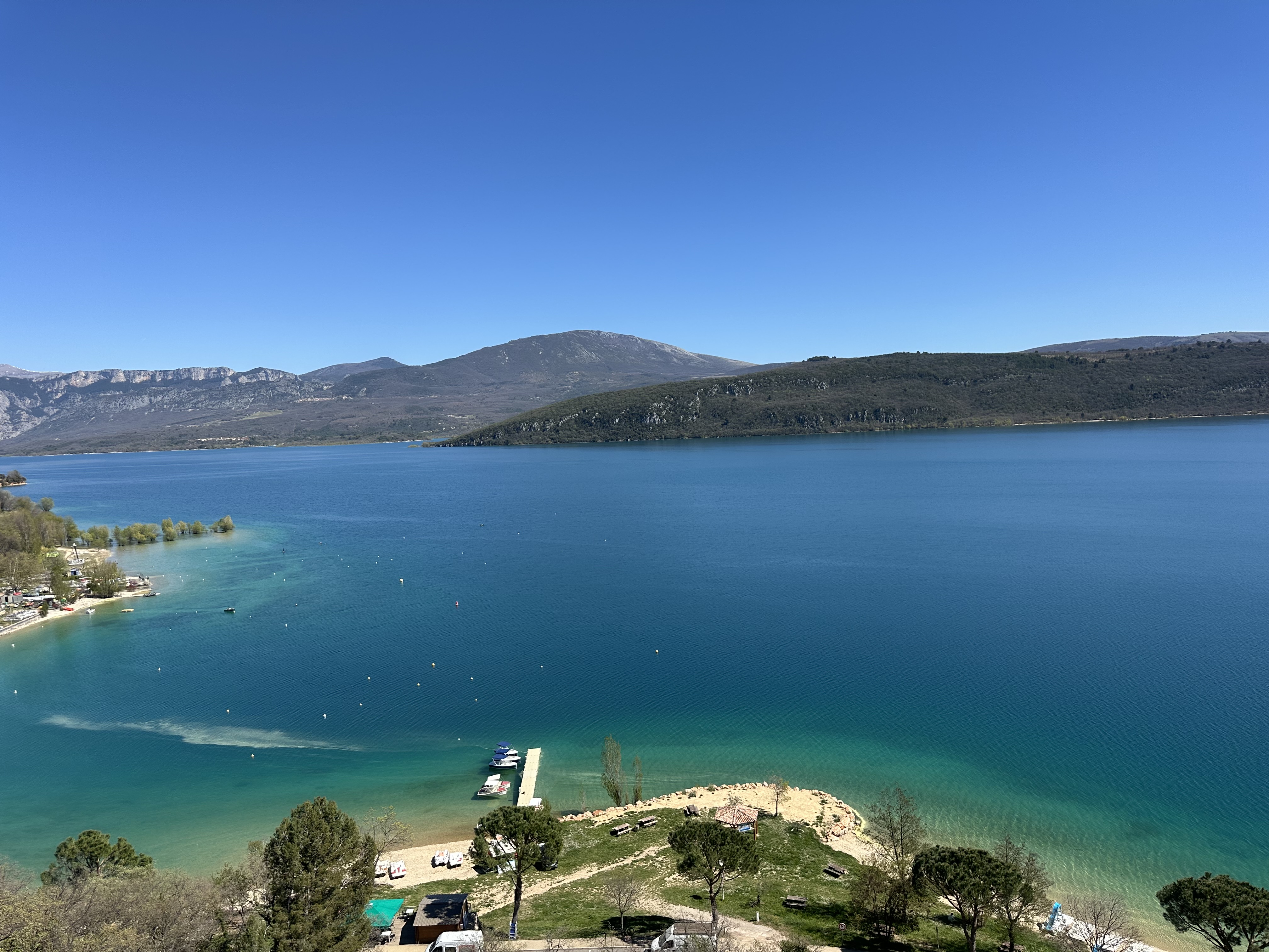 Lac de Sainte-Croix dans le Verdon